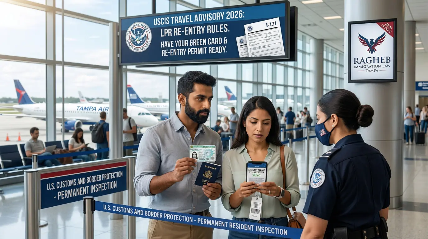 Is It Safe to Travel Abroad as a U.S. Permanent Resident in 2026? - Ragheb Immigration Lawyer